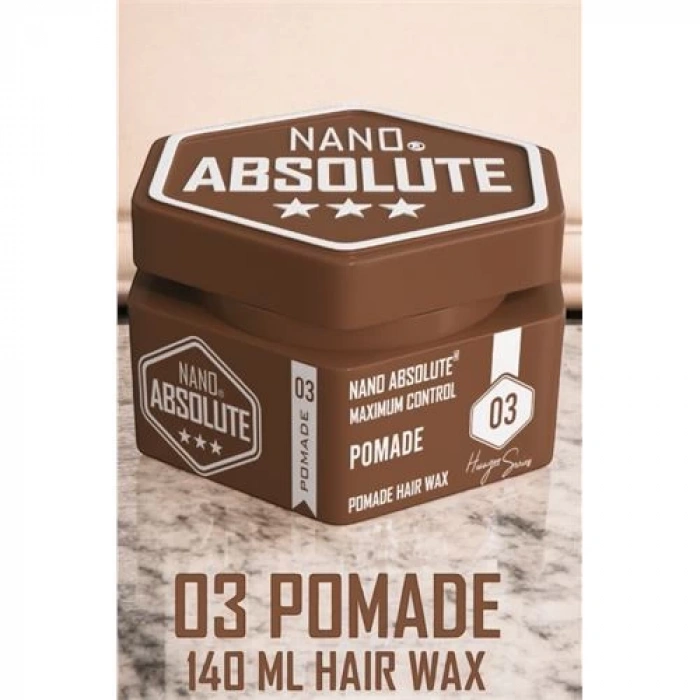 Saç Wax Pomade Wax Zor Şekle Giren Saçlar ve Parlak Absolute Professional