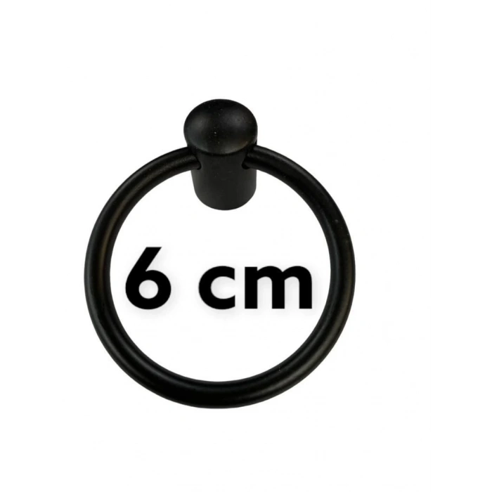 Mey İthalat® Sarkaç Siyah Uzun Halka