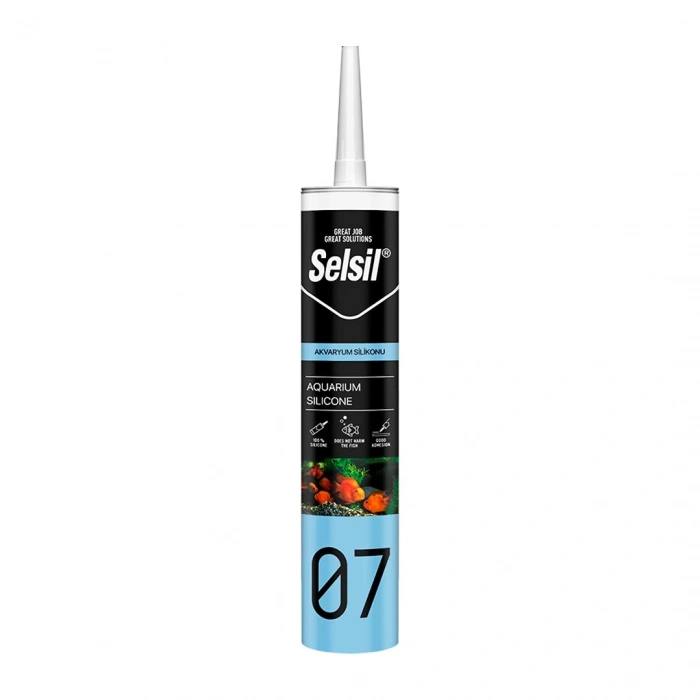 SELSİL 05 MUTFAK VE BANYO SİLİKONU ŞEFFAF 280ML (5047)