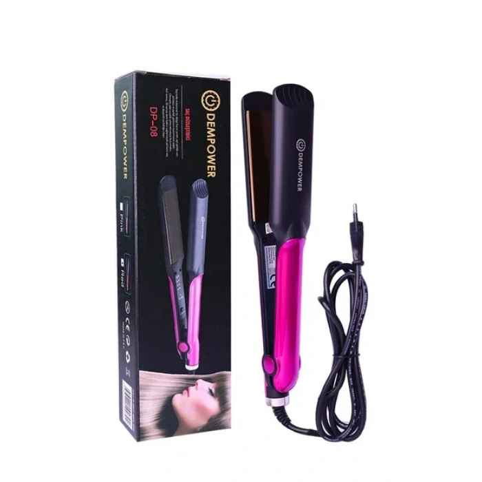 Seramik Kaplı Pembe Detay Saç Düzleştirici (5047)