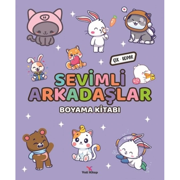 Sevimli Arkadaşlar Boyama Kitabı