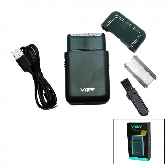 SEYAHAT TİPİ 2IN1 SIFIR SAKAL - ÇİZİM TRAŞ MAKİNESİ USB ŞARJLI V-390 (5047)