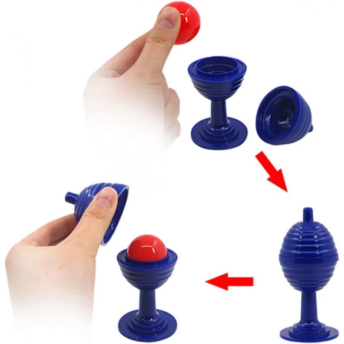 Sihirli Mavi Renk Kupa Oyunu Top Kaybeden Gizemli Kupa (5047)