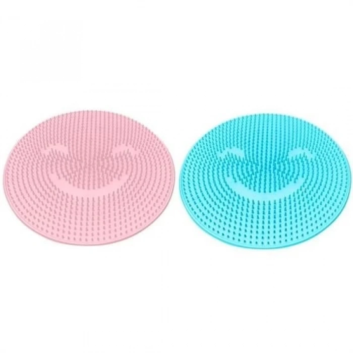 Silikon Fırçalı Banyo Masaj Matı ve  Ayaklar için Topuk Masaj Paspası (5047)