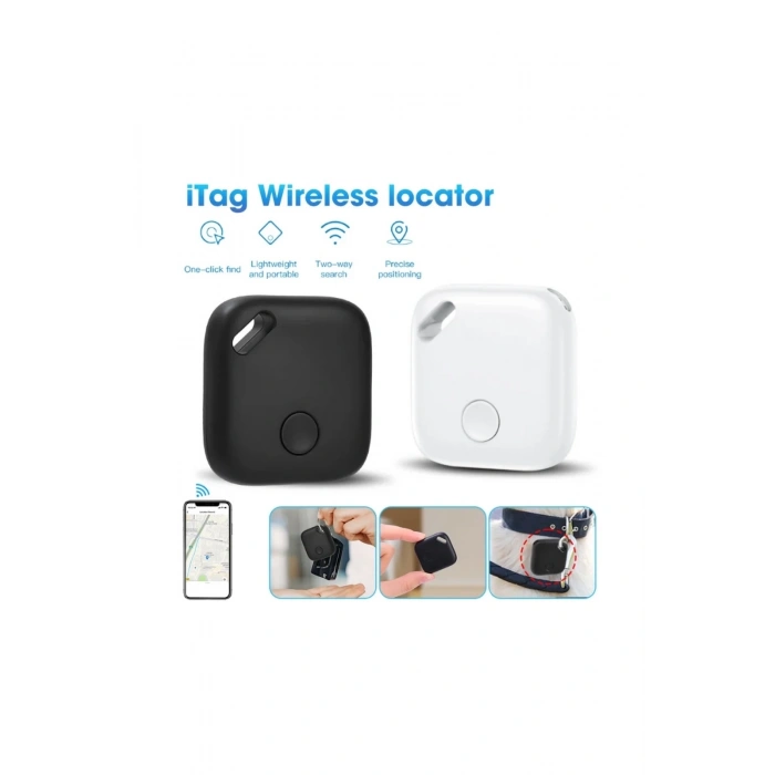 Smart Tag Airtag Akıllı Takip Cihazı Apple My Find Uyumlu Beyaz
