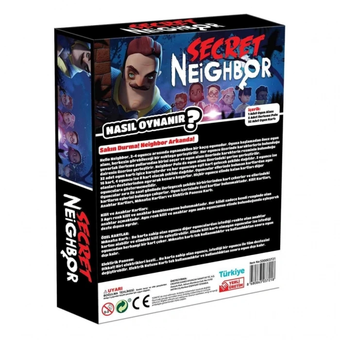 Smile Games Hello Neighbor Party Game