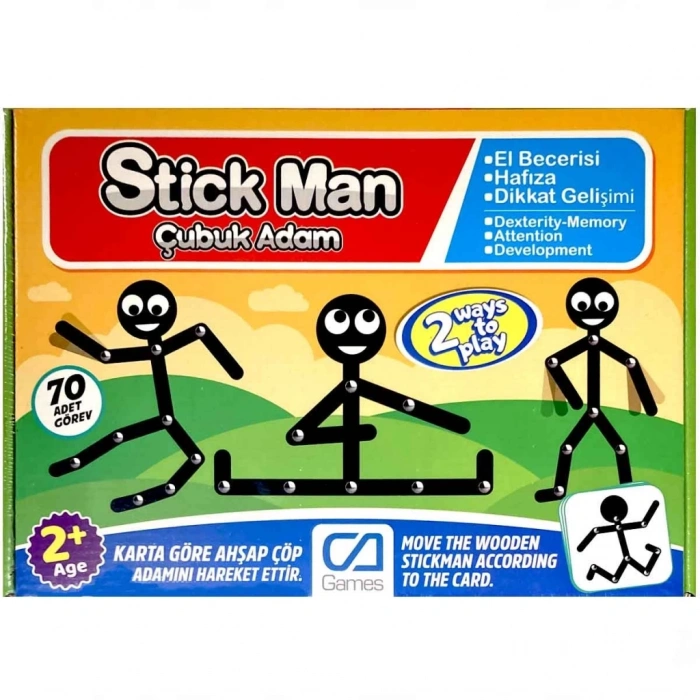 Stick Man Çubuk Adam Kutu Oyunu