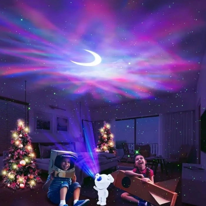 Stickerlı ,Kumandalı ASTRONOT Model Gece Lambası (5047)