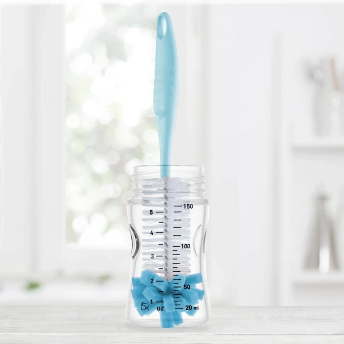 Süngerli Biberon Fırçası 776 Mavi