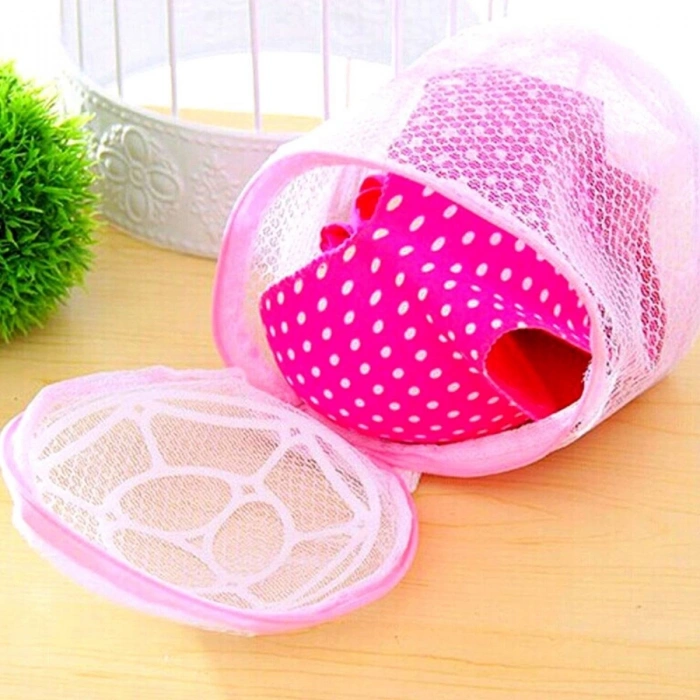 Sütyen Yıkama Filesi Tam Korumalı Hassas Çamaşır Yıkama Aparatı (5047)