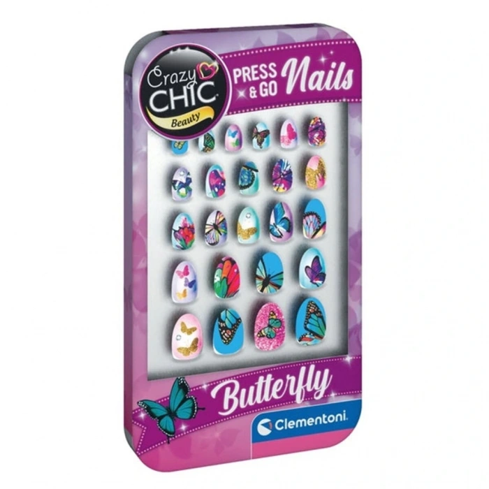 Mey İthalat® Tak ve Git Tırnaklar - Kelebek