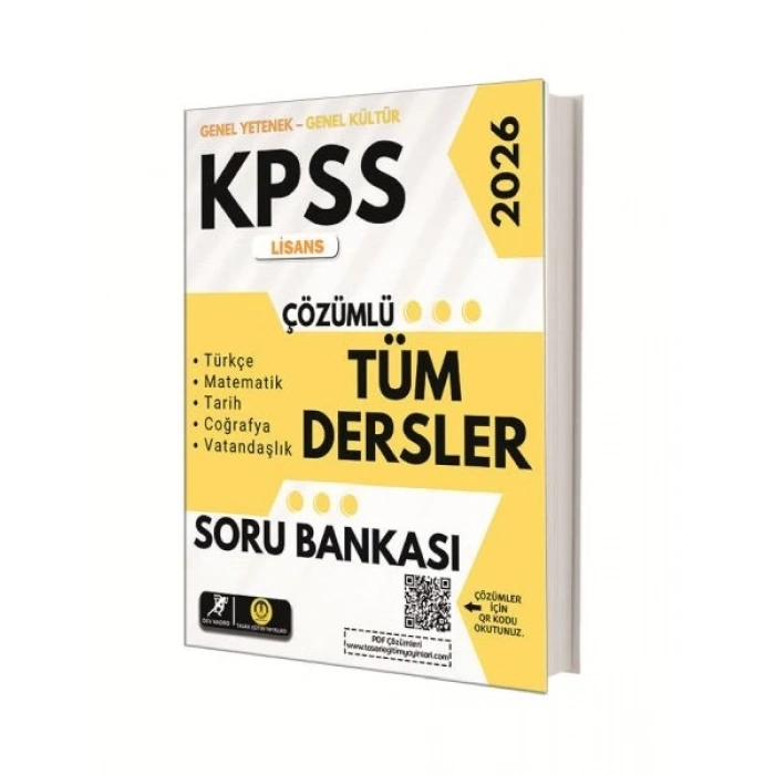 Tasarı Yayınları Kpss Lisans Tüm Dersler Çözümlü Soru Bankası