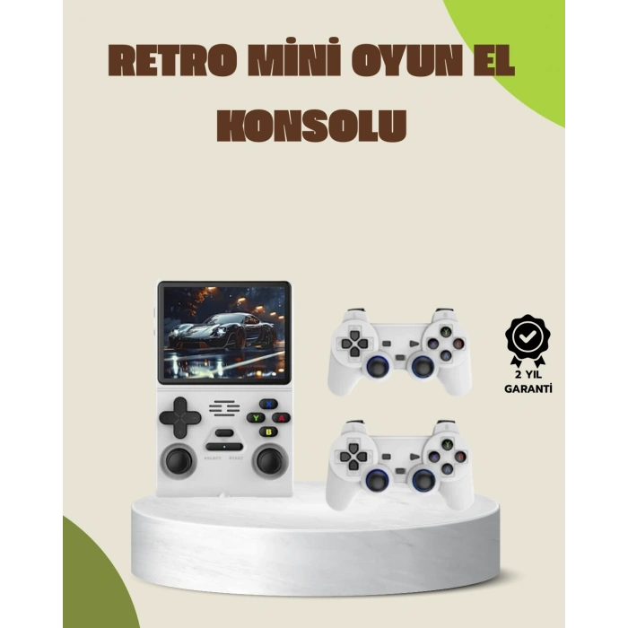 Mey İthalat® Taşınabilir El Konsolu Kablosuz Gamepadli