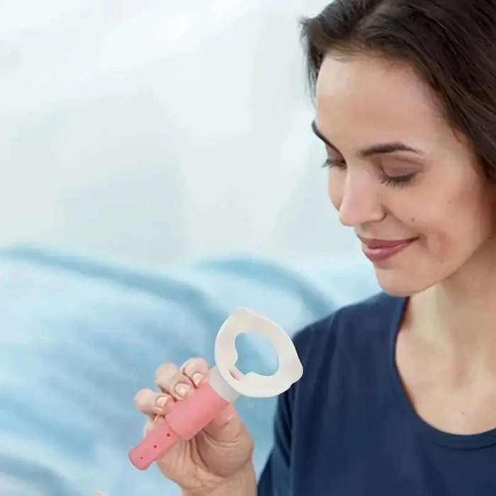 Taşınabilir Karın Kası Çalıştırıcı Solunum Egzersiz Eğitmeni Nefes Egzersiz Aparatı (5047)