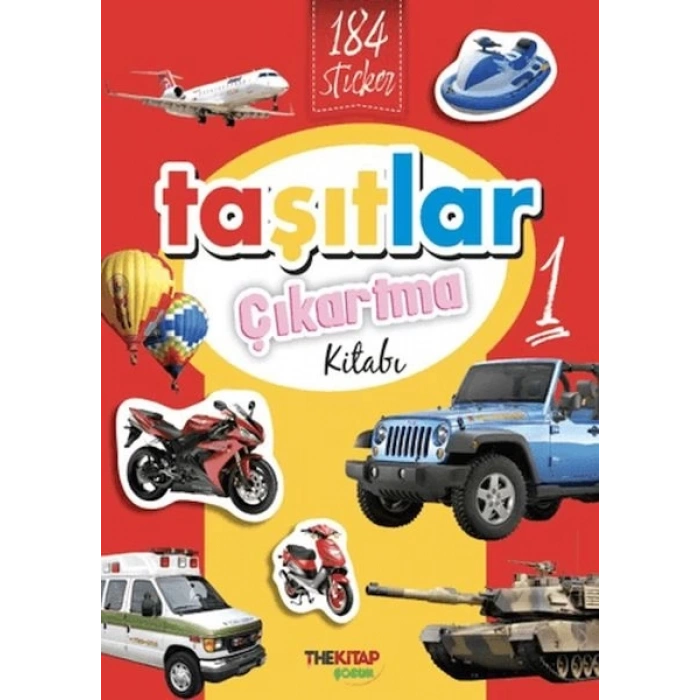Taşıtlar Çıkartma Kitabı - 1