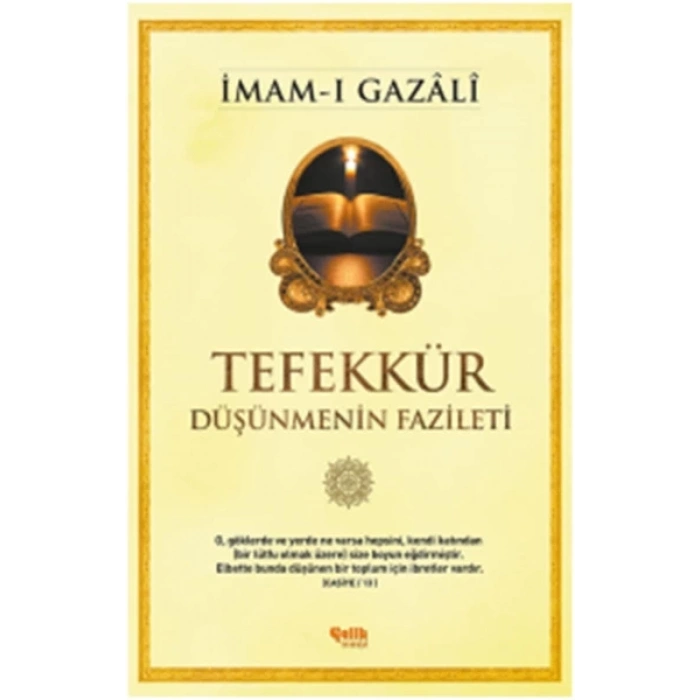 Tefekkür  Düşünmenin Fazileti