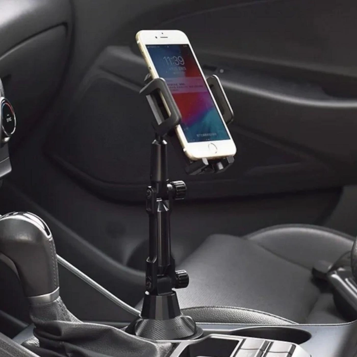 Teleskopik Araç Bardak Yerine Giren Telefon Tutucu (5047)