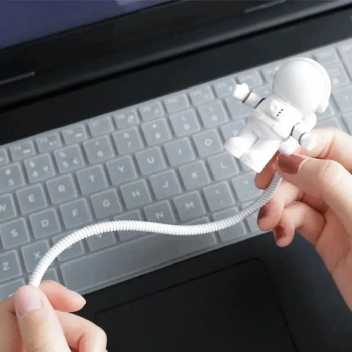 USB Astronot Gece Lambası, Masa Lambası, Kitap Okuma Lambası Işığı (5047)