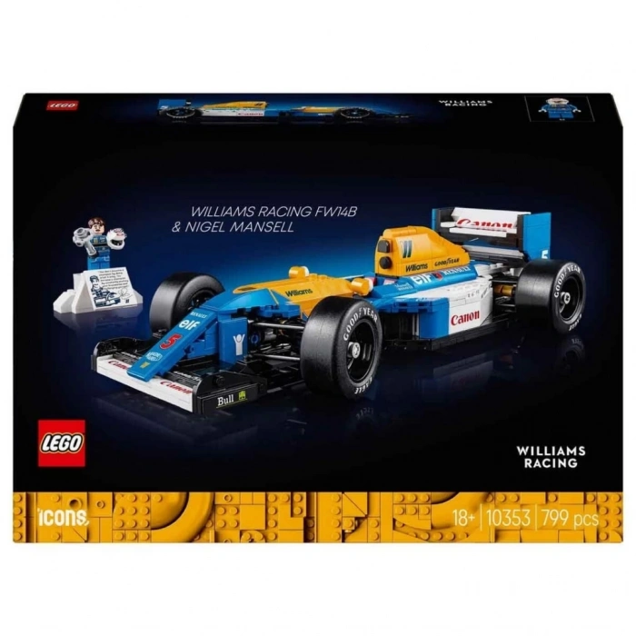 Williams Racing FW14B ve Nigel Mansell 10353