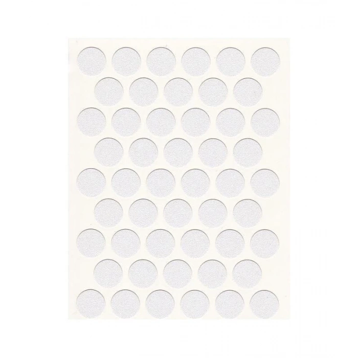 Mey İthalat® Yapışkanlı Vida Tapası (Beyaz) 10 mm