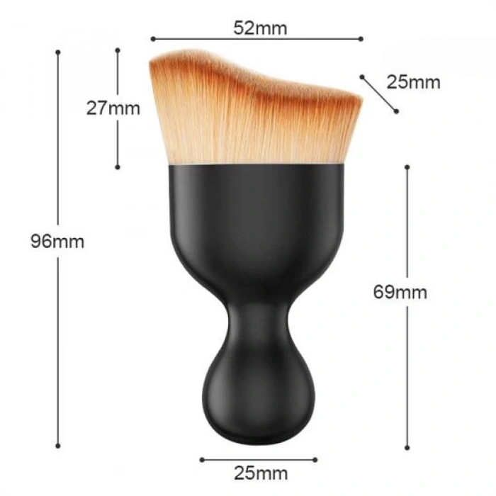 Yumuşak Kıllı Araç İçi Detaylı Oto Temizlik Fırçası (5047)