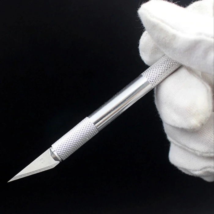 Zanaat 16 Parça Hobi Gravür Ahşap Heykel Çömlek Oyma Şekil Verme 13 Maket Bıçak Neşter Seti (5047)