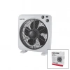 10 İNÇ  KUTU FAN  VANTİLATÖR  3 KADEME HIZ   6 PLASTİK KANAT 38W  60DK.ZAMAN AYARLI MTR-F610 (5047)