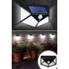 100 Ledli 3 Farklı Aydınlatma Ayarlı Solar Güneş Enerjili Hareket Sensörlü Bahçe Duvar ası