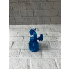 Mey İthalat® 12 cm Mavi Ejderha Figürü Koleksiyonluk Dekoratif Biblo