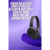 Mey İthalat® 2025 Model Kulak Üstü Bluetooth Hoparlör ANC Özellikli