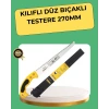 Mey İthalat® 270 mm Düz Bıçaklı Bahçe Budama Testeresi Kılıflı