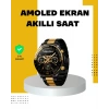 Mey İthalat® 3 Bileklikli Amoled Akıllı Saat Bluetooth Çağrı ve Sağlık Takipli