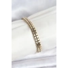 Mey İthalat® 316L Çelik Gold Renk Kadın Bileklik