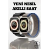 Mey İthalat® 49MM Ekranlı, Kan Basıncı ve Adımsayar Özellikli Bluetooth Akıllı Saat