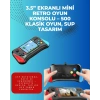 Mey İthalat® 500 Retro Oyunlu Taşınabilir El Konsolu – X7M Modeli