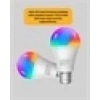 Mey İthalat® 9 Watt Beyaz Işık ve Renk Ayarlı Akıllı LED Ampul
