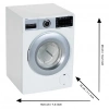 Mey İthalat® 9213 Bosch Oyuncak Sesli Işıklı Çamaşır Makinesi