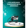 Mey İthalat® Ağır Hizmet Tipi Oto Kompresör 140 PSI Manometreli