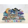 Ahşap İstanbul Temalı Magnet Alk4599