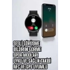 Mey İthalat® Akıllı Saat Çok Fonksiyonlu Sesli Görüşme NFC Uyumlu Amoled Ekran