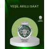 Mey İthalat® Amoled Ekran Akıllı Saat Harita Gösterimli Bluetooth Aramalı 3 Kayışlı