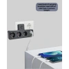 Mey İthalat® Anahtarlı Çoklu Priz 3 USB 1 Type-C Hızlı Şarj Destekli