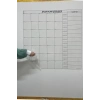 Aylık Planlayıcı Manyetik Duvar Stickerı Takvim Plan Çizelgesi (5047)