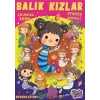 Balık Kızlar Boyama Kitabı Popsticker
