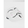 Beyaz Renk Pembe Yanaklı İthal V For Vendetta Maskesi (5047)