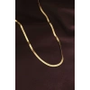 316L Çelik Altın Renk 60 cm İtalyan Zincir Kolye