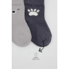 Mey İthalat®  Bear Penye Soket Çorap 2Li BS10116 Gri