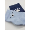 Mey İthalat®   2Li Bear Penye Soket Çorap 10116 Mavi