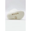 Mey İthalat®  Puanlı Kaymaz Penye Soket Çorap 3Lü BS10108 Bej