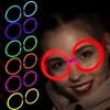 GlowStickPartiGözlüğüGlowPartisiYuvarlakŞekilliFosforluGözlük6Adet